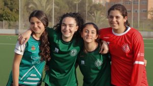 Seis infantiles con la Selección Valenciana.
