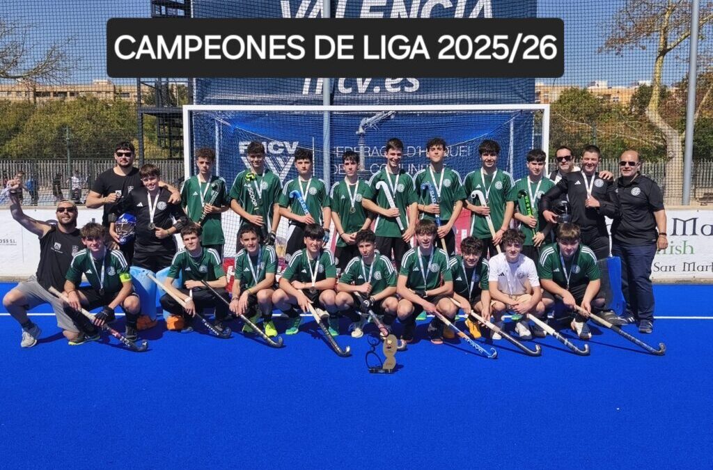 EL CADETE MASCULINO CAMPEÓN DE LIGA 2025/26