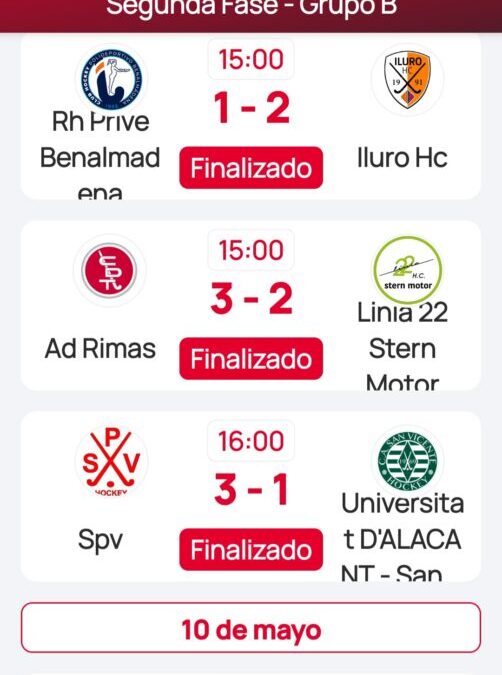 DIVISIÓN DE HONOR B MASCULINO