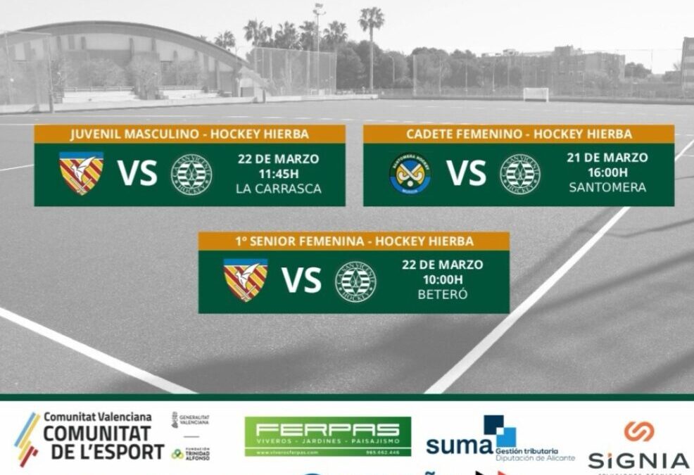 Partidos fin de semana 21 y 22 de marzo